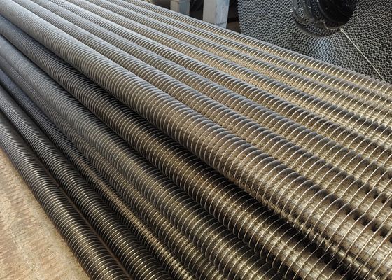 Стандарт ASME высокочастотная сварная спиральная трубка с крыльями, устойчивая к высоким температурам и давлениям