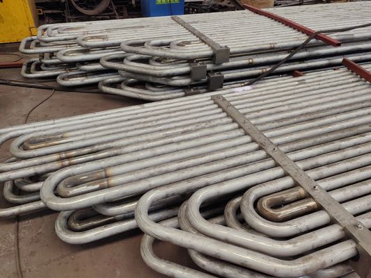 ASTM A249 Углеродистая сталь Серпентинная катушка / Змеиная трубка в котельной