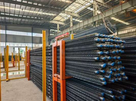 Труба с оребрением из нержавеющей стали для теплоотвода котла