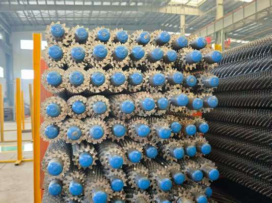 Труба с оребрением из нержавеющей стали для теплоотвода котла