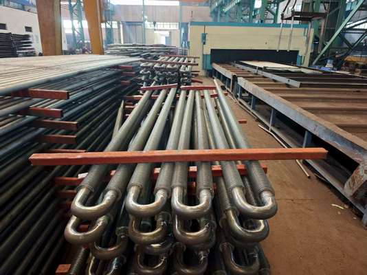 Специализированный котел спиральная лопатка трубка углеродистая сталь высокочастотная сварка высокая эффективность