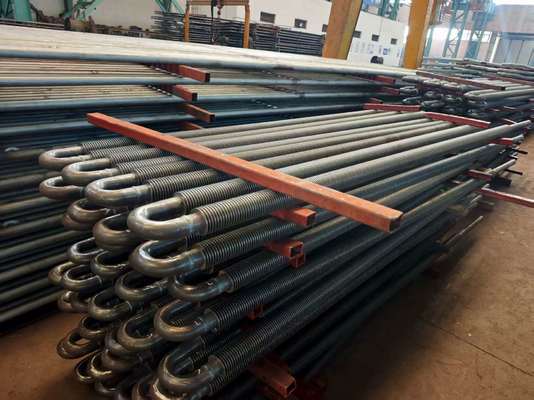 Специализированный котел спиральная лопатка трубка углеродистая сталь высокочастотная сварка высокая эффективность