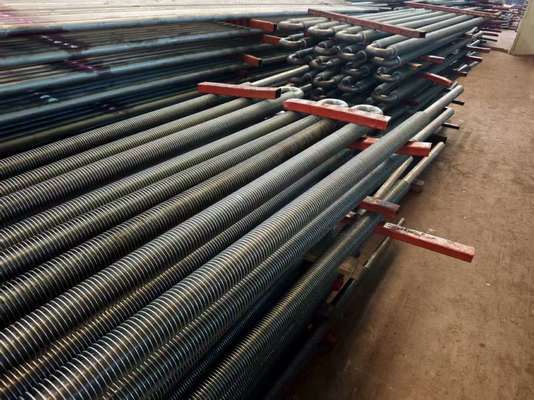 Специализированный котел спиральная лопатка трубка углеродистая сталь высокочастотная сварка высокая эффективность