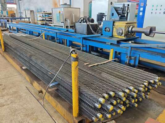 ‌Custom Spiral Finned Tube Economizer Boiler Energy Saving Pressure Vessel Compatible