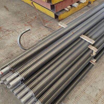Труба со спиральным оребрением из углеродистой стали по стандарту ASME для теплопередачи в котлах с индивидуальными характеристиками