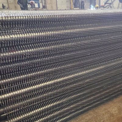 SA213/ASTM Высокоэффективная котельная оребренная труба из нержавеющей стали с индивидуальным спиральным оребрением