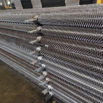 SA213/ASTM Высокоэффективная котельная оребренная труба из нержавеющей стали с индивидуальным спиральным оребрением