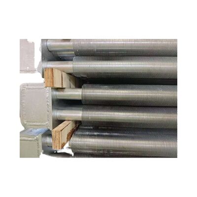 Специально изготовленная спиральная ребристая труба для котла из нержавеющей стали с высокочастотной сваркой для теплообменника