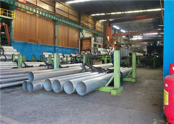 трубопровод нержавеющей стали 0.4mm ASTM A789 EN10216-5 безшовный