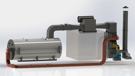 боилер несущей жары системы рециркуляции газообразного отхода 1.6MPa органический