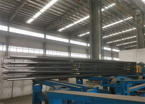 Алюминиевая запасная часть теплообмена котельных труб 18mm h Finned